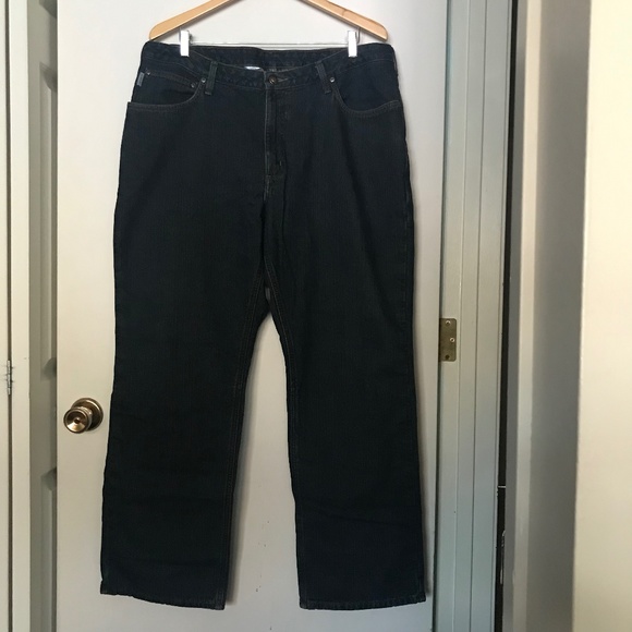 Carhartt Denim - Carhartt relaxed Flannel Lined Jeans 18 x 30 100% cotton women’s plus size